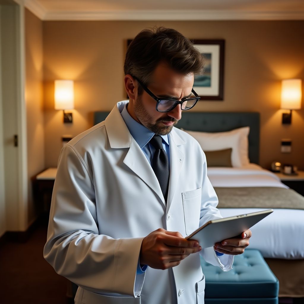 Verificación de servicios hoteleros